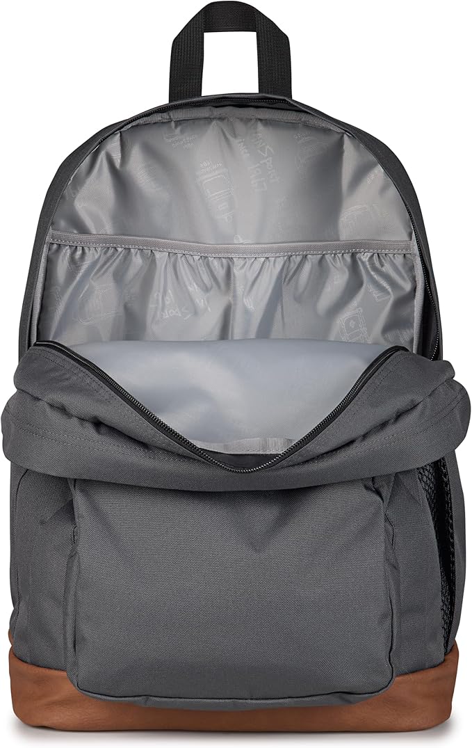 JanSport Cool Backpack with 15-inch Laptop Sleeve, Large Computer Bag Rucksack with 2 Compartments, Ergonomic Straps, Smokey Grit