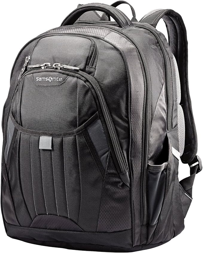 Samsonite Tectonic 2 Large Backpack, Black, 18 x 13.3 x 8.6