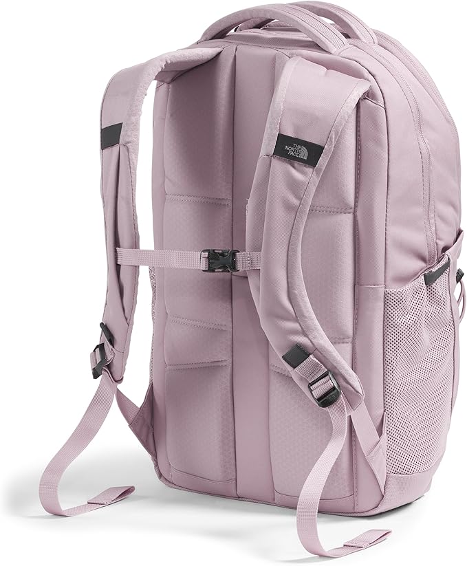 The North Face Women's Jester Everyday Laptop Backpack - Commuter Travel Bag, Laptop Sleeve, Water-Repellent, Ashen Purple/TNF Black, One Size