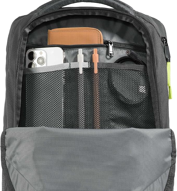 The North Face Vault Everyday Laptop Backpack - Commuter Travel Bag, Water-Repellent Finish, Spacious Compartment, Anthracite Grey, One Size