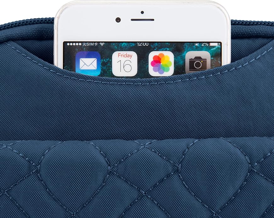 Travelon Anti-Theft Signature Quilted Slim Pouch