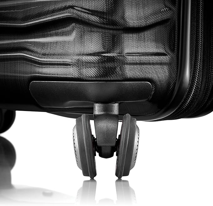 Samsonite Stryde 2 Hardside Expandable with Double Spinner Wheels, Carry-on, Stealth Black