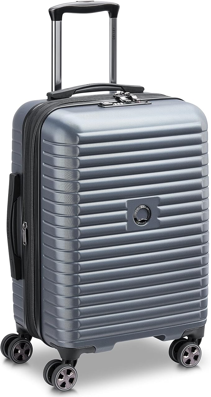 DELSEY PARIS Cruise 3.0 Hardside Expandable Luggage with Spinner Wheels, Graphite, 2 Piece Set (20/28)