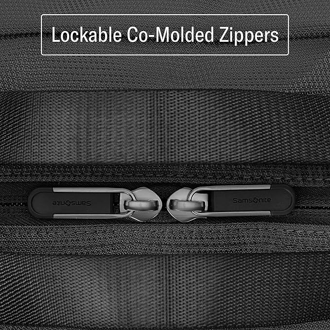 Samsonite UpLIFT 23" Lightweight Foldable Weekender Duffle Bag - Polyester Soft Duffle for Ultra Lightweight Travel - Black