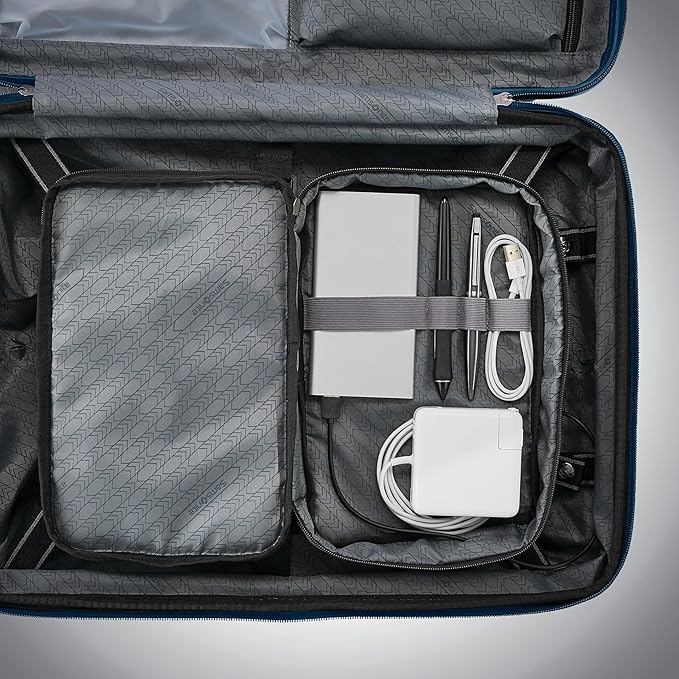 Samsonite Stryde 2 Hardside Expandable with Double Spinner Wheels, 2PC SET (22X14X9/LG), Deep Teal