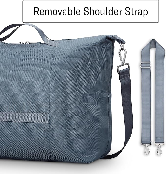 Samsonite UpLIFT 23" Lightweight Foldable Weekender Duffle Bag - Polyester Soft Duffle for Ultra Lightweight Travel - Elemental Blue