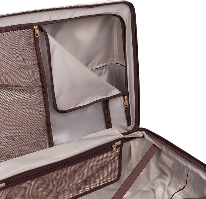 SwissGear 7739 Hardside Luggage Trunk with Spinner Wheels, Blush, Checked-Large 26-Inch