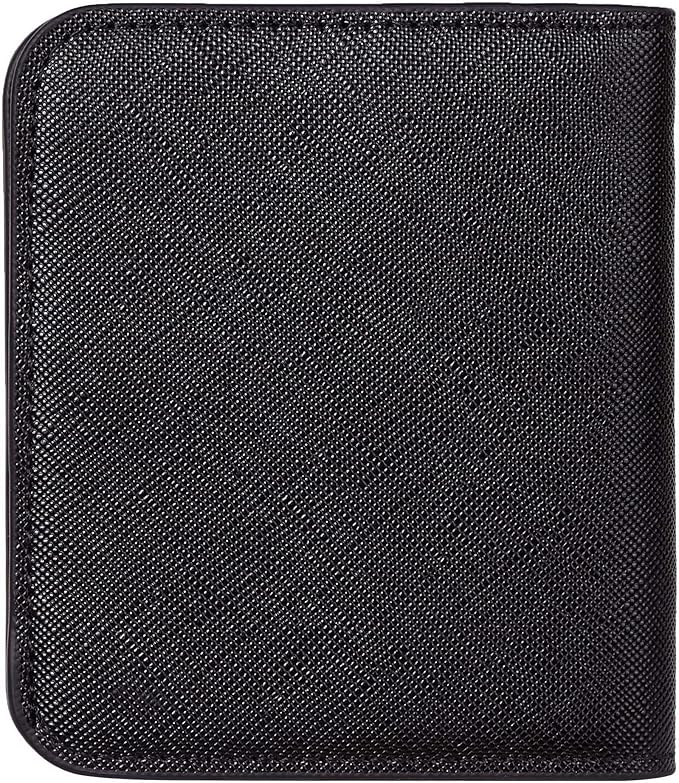 Toughergun Women’s Small Slim Leather Wallet with RFID Protection, Compact Bifold Mini Purse with Clear ID Window