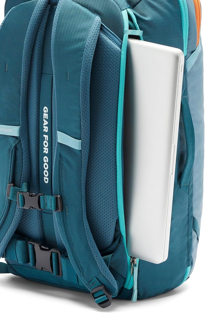 Cotopaxi Allpa 28L Travel Pack, Blue Spruce and Abyss