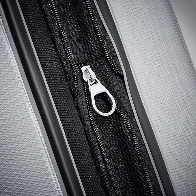 Samsonite Winfield 3 DLX Hardside Expandable Luggage with Spinners, Silver, 3-Piece Set (20/25/28)