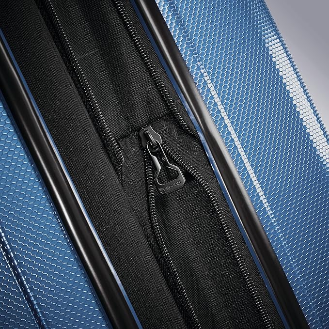 Samsonite SWERV DLX Spinner 4 Wheel 3-Piece Set Hard Side Travel Suitcase with Side Carry Handle, Telescopic Handle, and TSA Lock, Lagoon