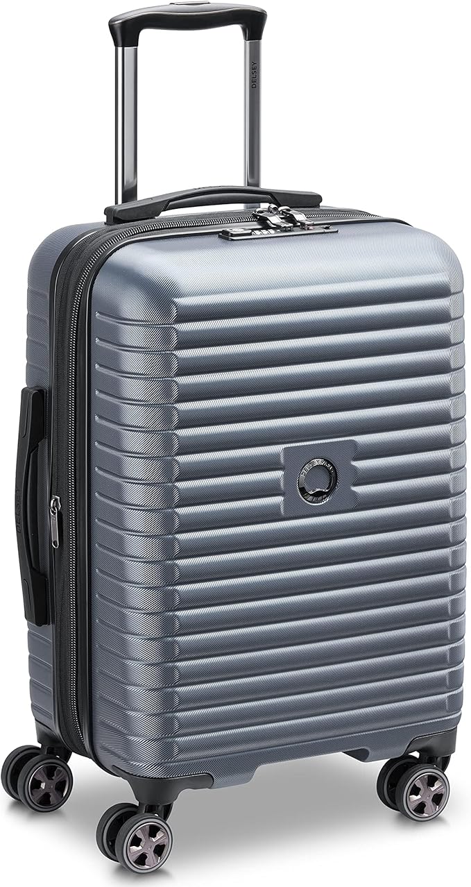 DELSEY PARIS Cruise 3.0 Hardside Expandable Luggage with Spinner Wheels, Graphite, 2 Piece Set (20/28)