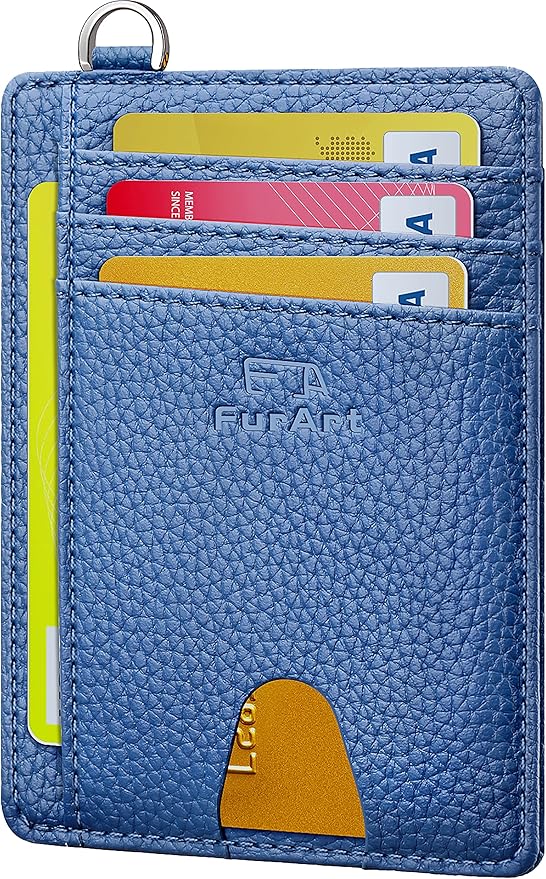 FurArt Slim Minimalist Wallet, Front Pocket Wallets, RFID Blocking, Credit Card Holder for Men