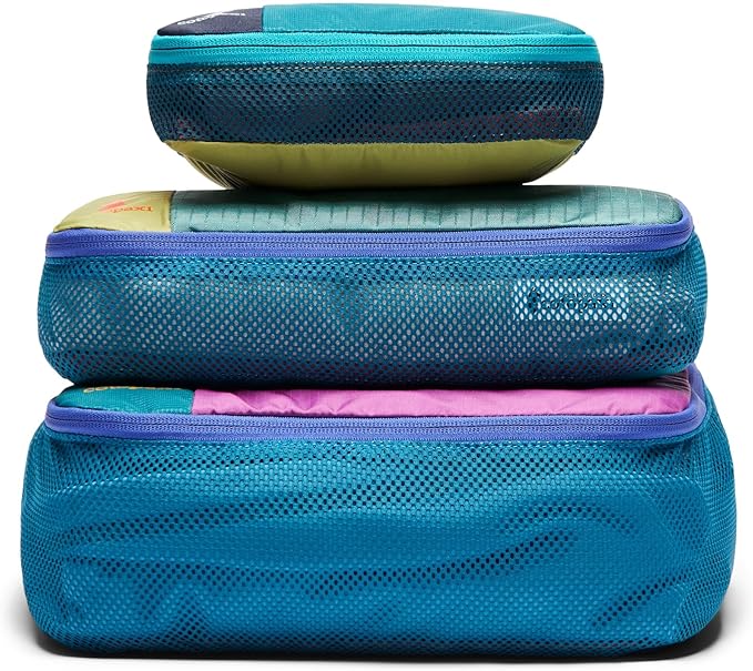 Cotopaxi Cubo Packing Travel Bundle Del Dia, Random Color, One Of A Kind, No Cubes Are The Same