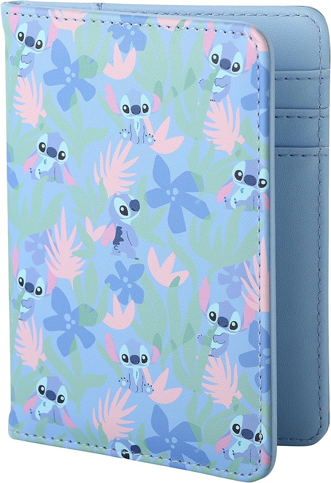 Disney Stitch Passport Cover for Women Official License, Cute Passport Book Holder, Passport Wallet, Travel Must Haves