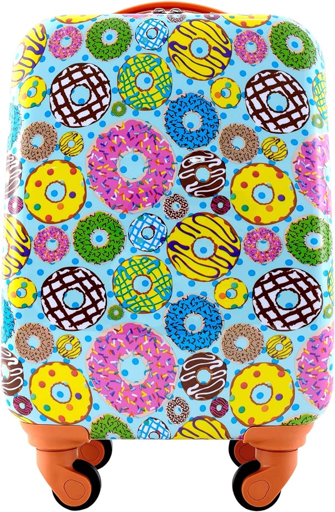 Travelers Club 5 Piece Kids' Luggage Set, Donut