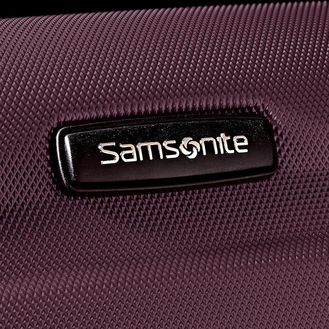 Samsonite Omni Pc Hardside Expandable Luggage with Spinner Wheels (Purple, 2-Piece Set (20/28))
