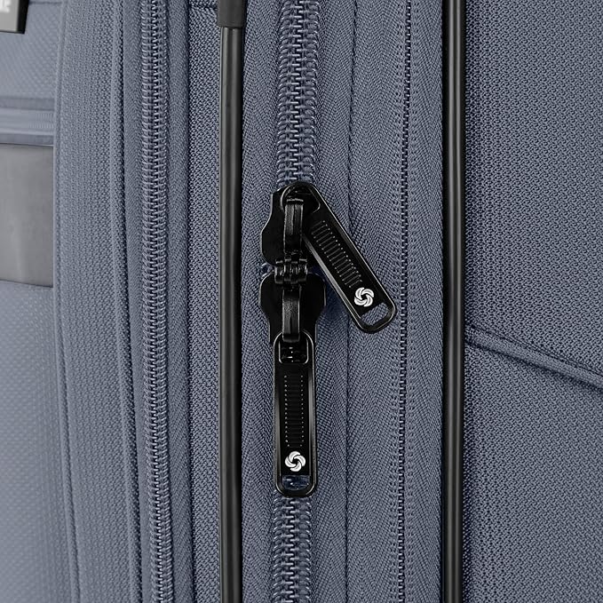 Samsonite Ascella 3.0 Softside Expandable Luggage with Spinner Wheels, 3-Piece Set (20/25/28), State/Black