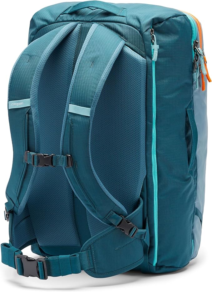 Cotopaxi Allpa 42L Travel Pack, Blue Spruce and Abyss