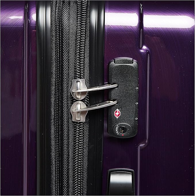 Samsonite Winfield 2 Hardside Expandable Luggage with Spinner Wheels, Purple, 3-Piece Set (20/24/28)