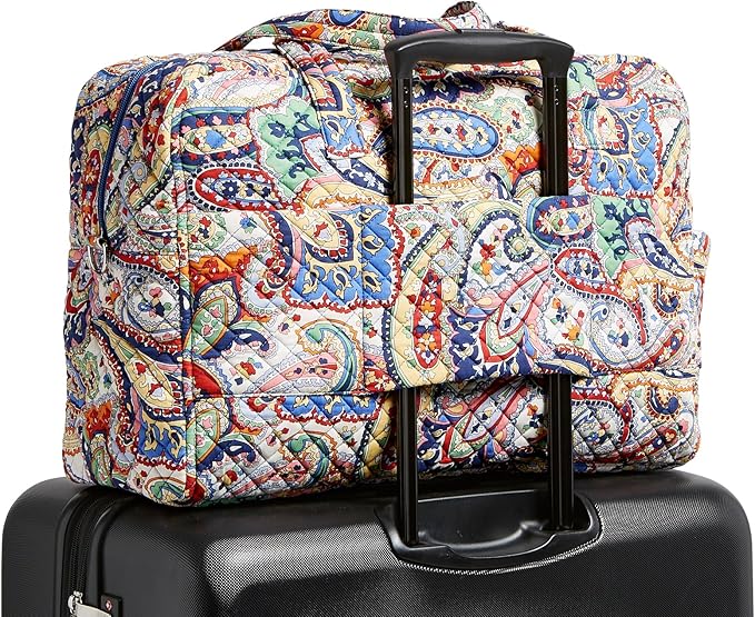 Vera Bradley womens Cotton Weekender Travel Bag