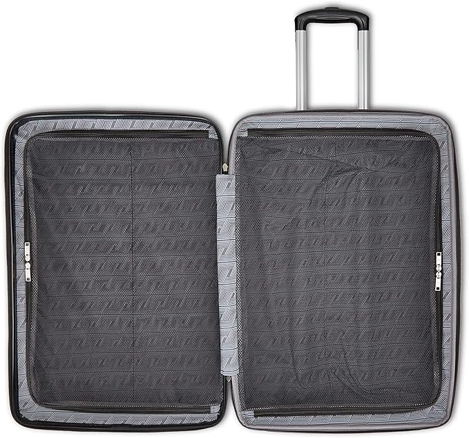 Samsonite Alliance SE Hardside Luggage with Spinner Wheels, Lightweight, CARRY-ON SPINNER, BASS BLACK