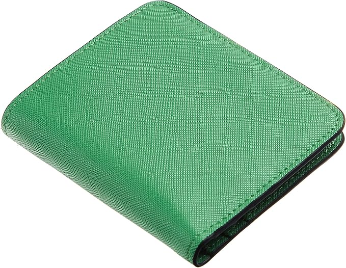 Toughergun Women’s Small Slim Leather Wallet with RFID Protection, Compact Bifold Mini Purse with Clear ID Window