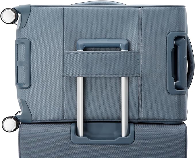 Samsonite UpLIFT Lightweight Softside Carry-On Luggage with Spinner Wheels - Expandable - Airline-Approved, Polyester Soft Suitcase for Ultra Light Travel - Cerulean Blue