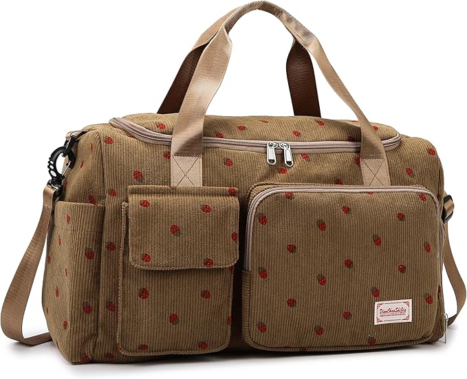 Small Gym Bags for Women, Travel Duffle Bag with Shoes Compartment, 4 in 1 Carry on Weekender Overnight Bag with Dry Wet Separated Pocket, Sport Gym Tote Bag for Yoga, Dance, Swimming, Workout, Ballet