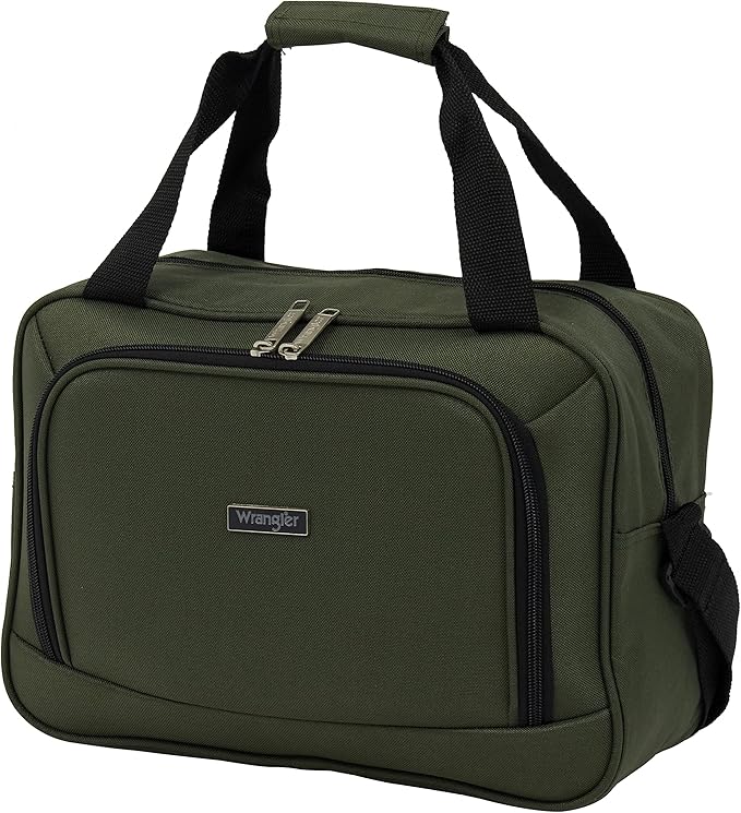Wrangler Smart Spinner Hardside Luggage, 2 Piece Set, Deep Depths
