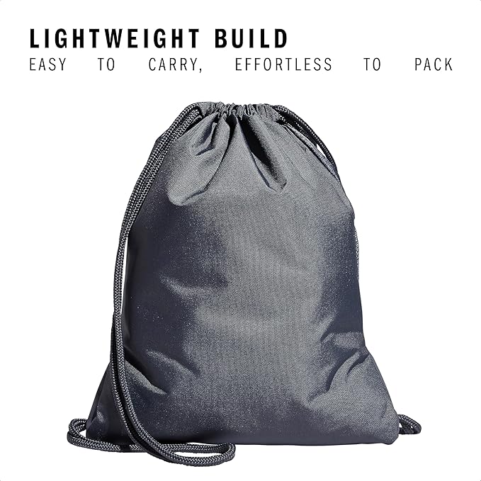 adidas Alliance Sackpack – Drawstring Backpack for Sports, Small Gym Bag