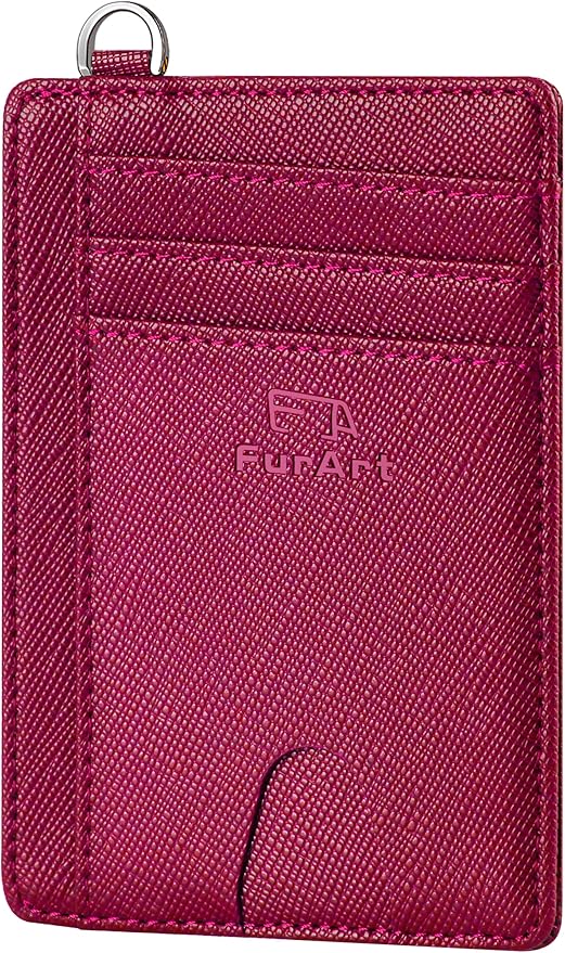 FurArt Slim Minimalist Wallet, Front Pocket Wallets, RFID Blocking, Credit Card Holder for Men