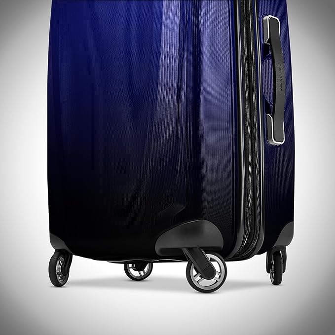 Samsonite Winfield 3 DLX Hardside Expandable Luggage with Spinners, 2PC SET (CO/MED), Royal Blue Ombre