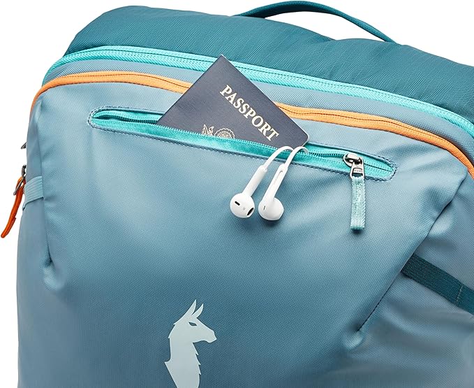 Cotopaxi Allpa 42L Travel Pack, Blue Spruce and Abyss