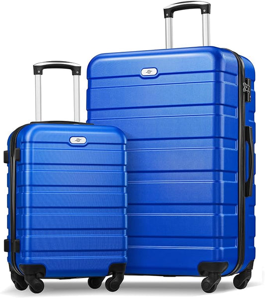 Suitour Luggage Sets 2 Piece with Spinner Wheels,Hard Shell 20 Carry on Suitcase and 28 inch Luggage with Spinner Wheels Suitcase Set with TSA Lock(20in/28in)