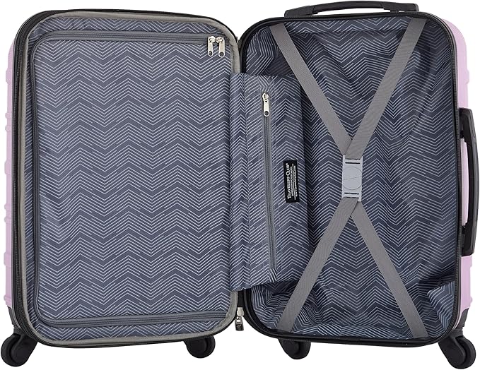 Travelers Club Phoenix Luggage, Mulberry, 22-Inch Carry-On