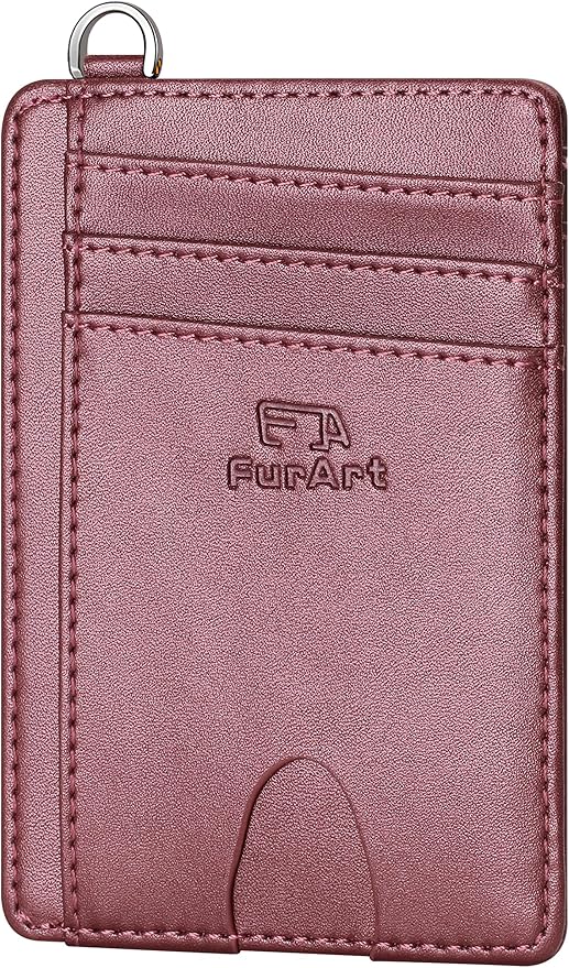 FurArt Slim Minimalist Wallet, Front Pocket Wallets, RFID Blocking, Credit Card Holder for Men