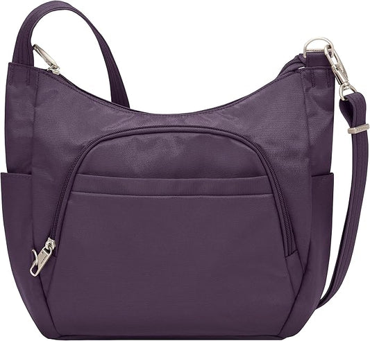 Travelon Anti-theft Classic Crossbody Bucket Bag | Anti-theft