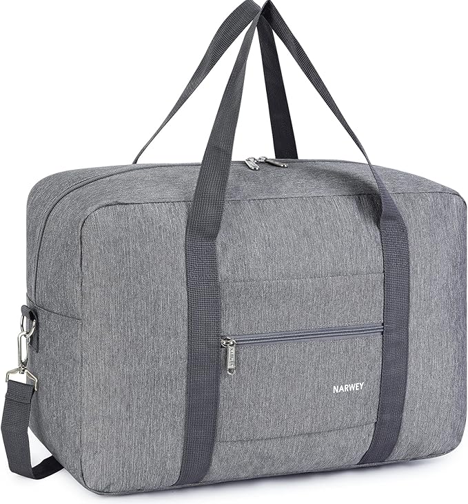 For Spirit Airlines Personal Item Bag 18x14x8 Foldable Travel Duffel Bag Tote Carry on Luggage Duffle Overnight for Women and Men