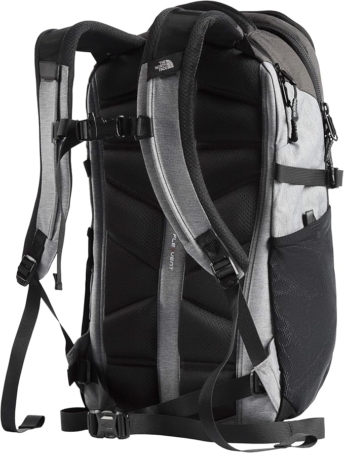 The North Face Recon Laptop Backpack, TNF Dark Grey Heather/TNF Medium Grey Heather, One Size