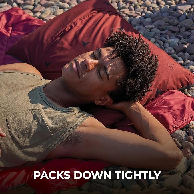 TETON Sports Camp Pillow; Great for Travel, Camping and Backpacking; Washable, Color