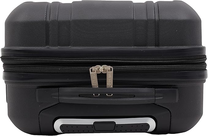 Wrangler 20" Astral Hardside Carry-On Luggage, Black
