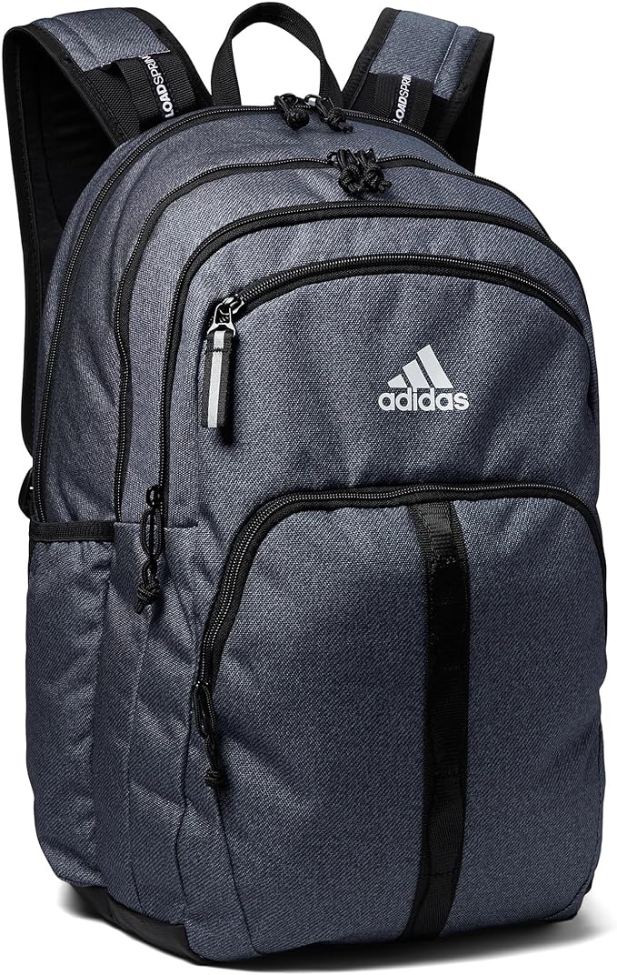 adidas Prime Backpack for Work, Travel Bag for Women and Men with Padded Compartment for Laptop
