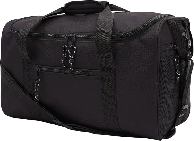 Wrangler Venture Luggage and Travel Set, Black, 7-Piece Set