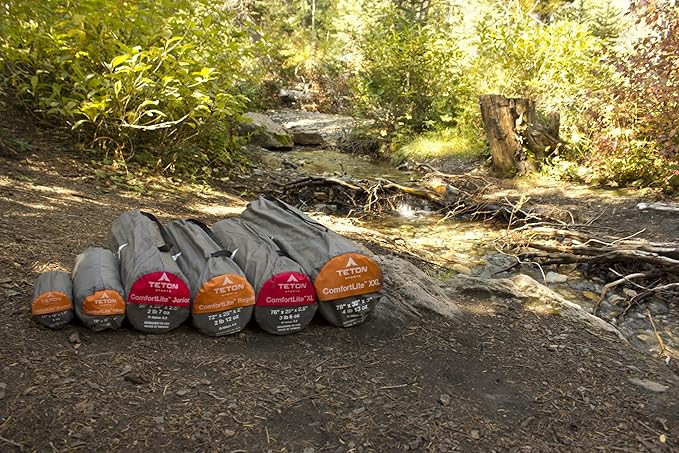 Teton Camping Seat Cushion; Stadium Seat; Office Chair; Car Pad; Inflatable, Orange