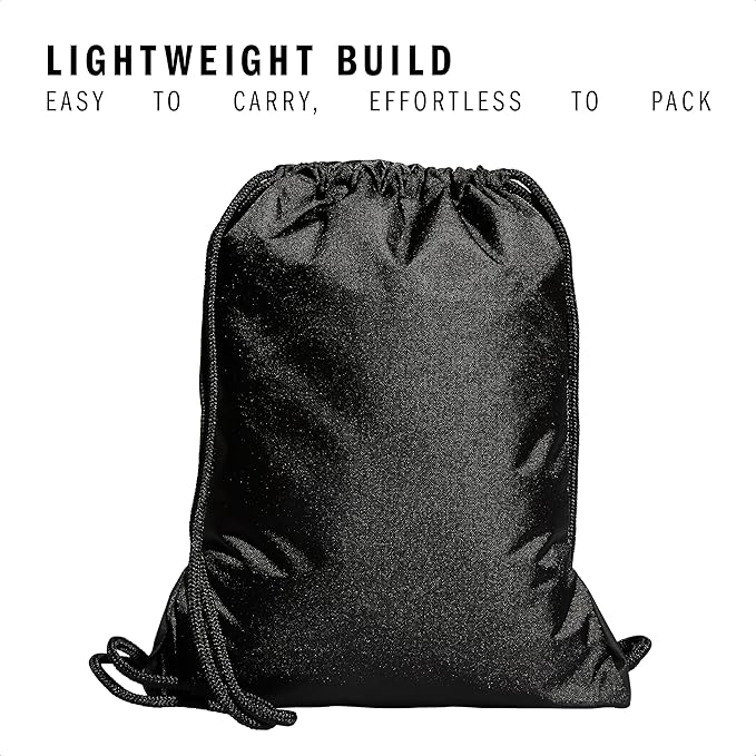 adidas Alliance Sackpack – Drawstring Backpack for Sports, Small Gym Bag