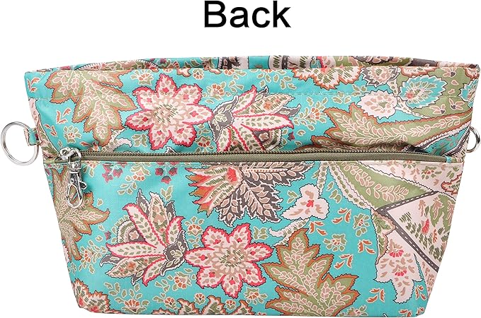 Vercord Handbag Purse Tote Pocketbook Organizer Insert Zipper Closure 11 Pockets 3 Sizes Many Colors