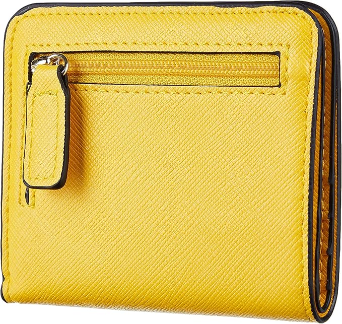 Toughergun Women’s Small Slim Leather Wallet with RFID Protection, Compact Bifold Mini Purse with Clear ID Window