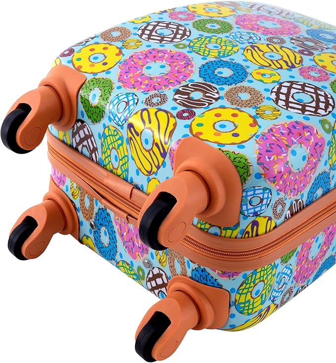 Travelers Club 5 Piece Kids' Luggage Set, Donut