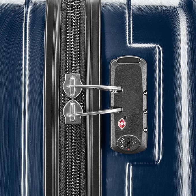 Samsonite Winfield 2 Hardside Luggage with Spinner Wheels, Navy, Carry-On 20-Inch